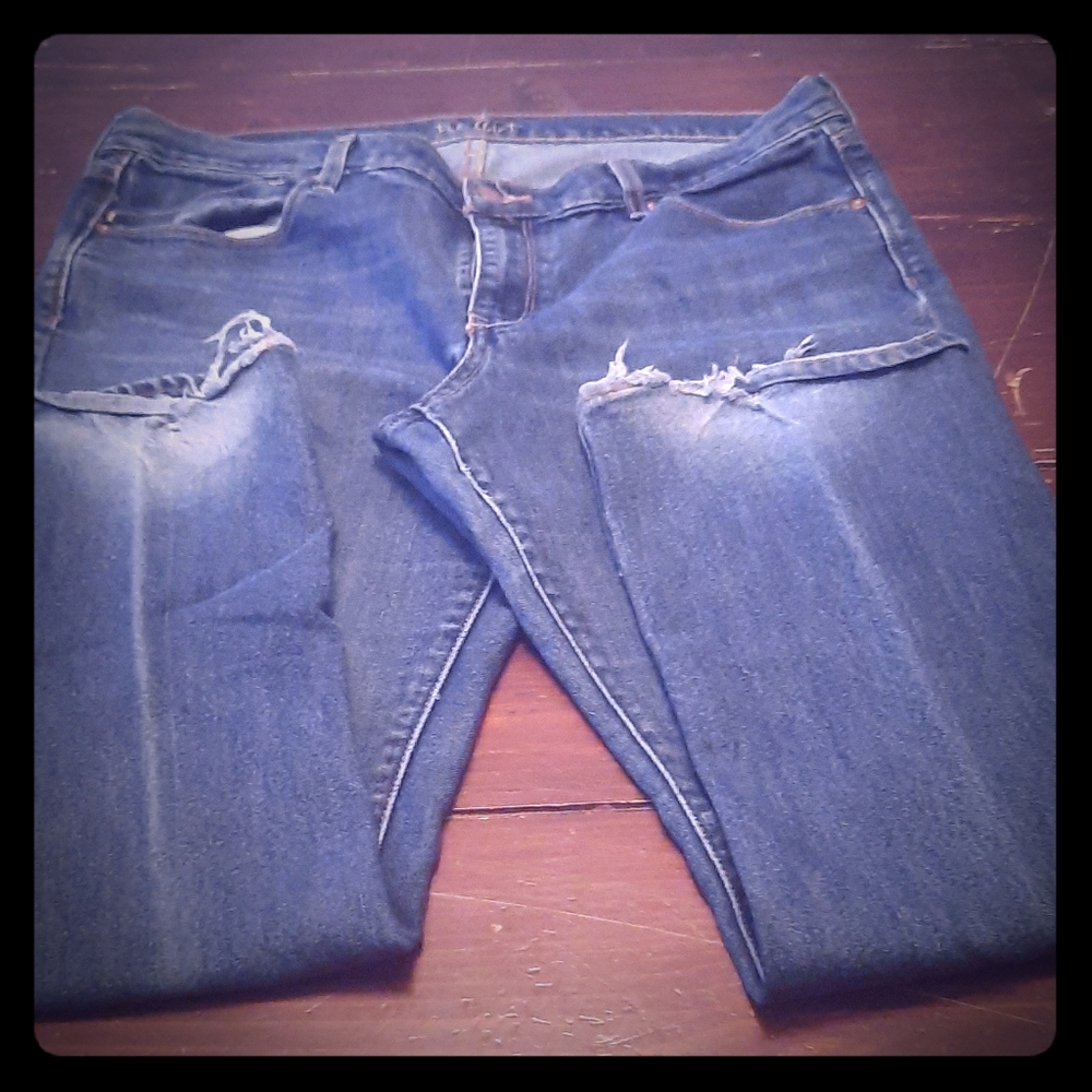 Old Navy "the flirt" jeans used